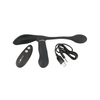 GoGasm Pussy & Ass Vibrator - Black - Stimulators