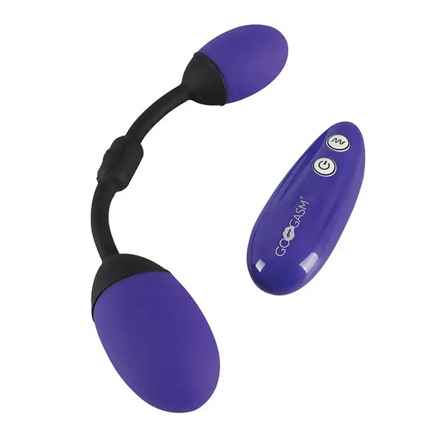 GoGasm Vibrating Pussy & Ass Balls - Purple - Stimulators