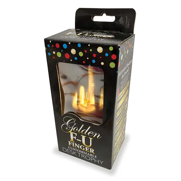 Golden F-U Finger Trophy - Bachelorette & Party Supplies