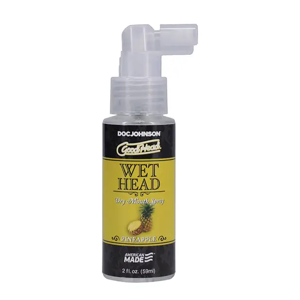 GoodHead Juicy Head Dry Mouth Spray - 2 oz Pineapple - Sexual Enhancers
