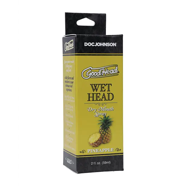 GoodHead Juicy Head Dry Mouth Spray - 2 oz Pineapple - Sexual Enhancers