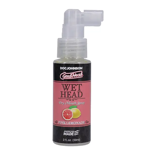 GoodHead Juicy Head Dry Mouth Spray - 2 oz Pink Lemonade - Sexual Enhancers
