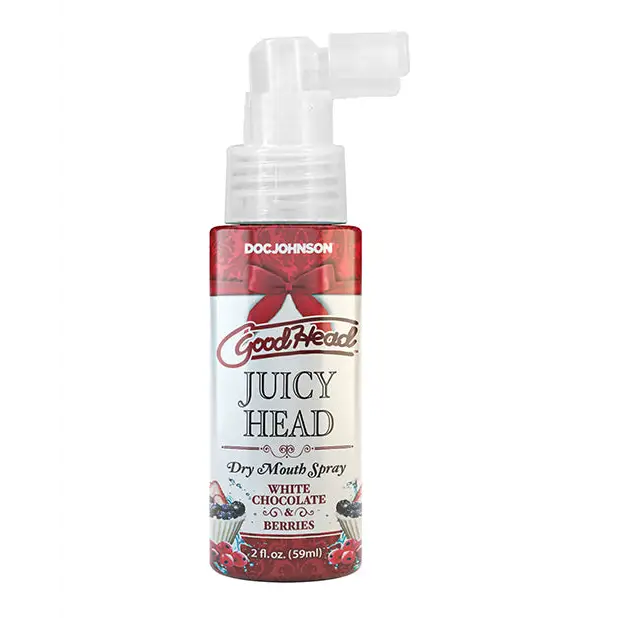GoodHead Juicy Head Dry Mouth Spray - 2 oz White Chocolate & Berries - Sexual Enhancers