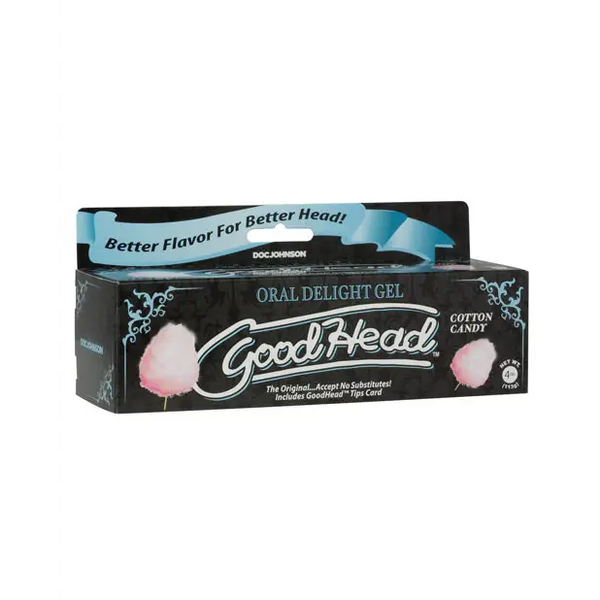 GoodHead Oral Gel - 4 oz Cotton Candy - Sexual Enhancers