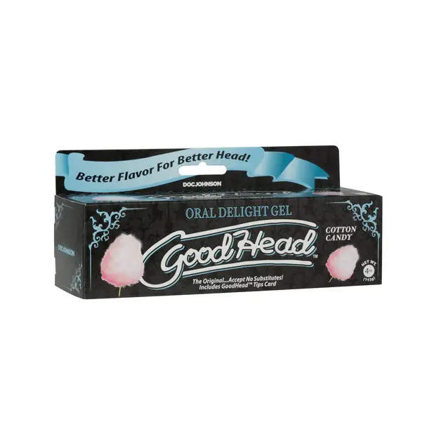 GoodHead Oral Gel - 4 oz Cotton Candy - Sexual Enhancers
