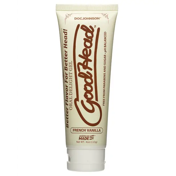 GoodHead Oral Gel - 4 oz French Vanilla - Sexual Enhancers