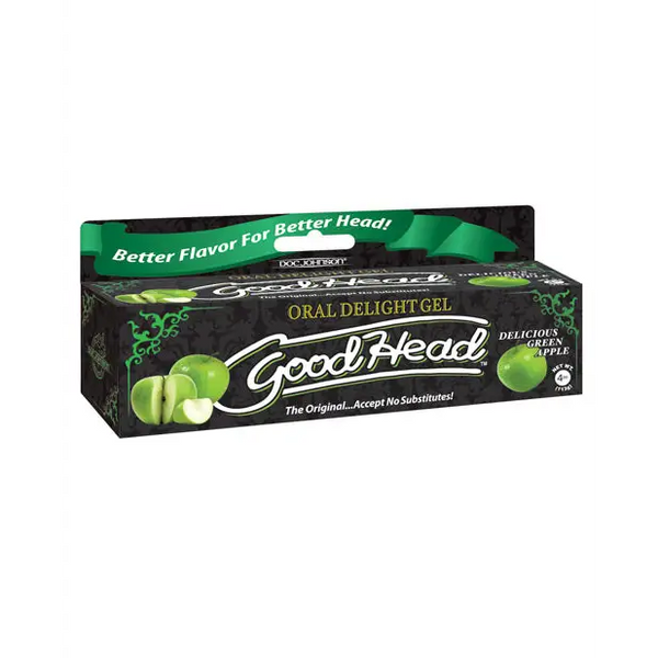 GoodHead Oral Gel - 4 oz Green Apple - Sexual Enhancers