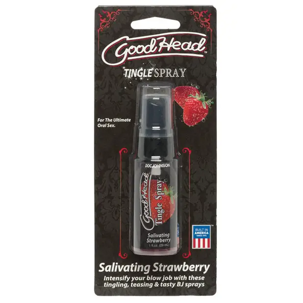 GoodHead Tingle Spray - Salivating Strawberry - Sexual Enhancers