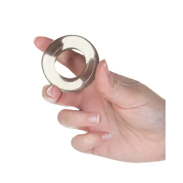 Got Big Dick Single Bumper Ring - Black - Penis Enhancement