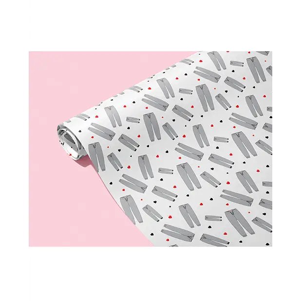 Grey Sweatpants Naughty Wrapping Paper - Bachelorette & Party Supplies