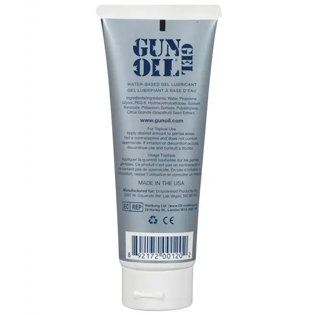 Gun Oil Toy Lube - 3.3oz Tube - Lubricants