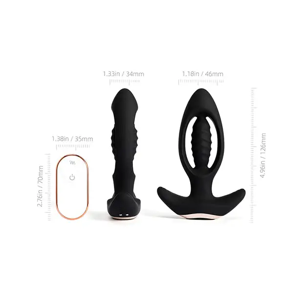 Habiki Hollowed Vibrating Anal Plug - Anal Products