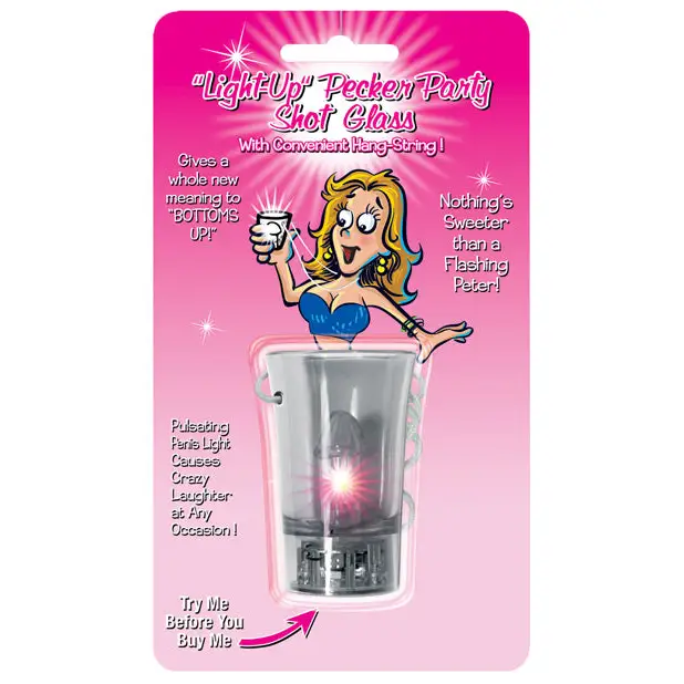 Hang String Light Up Shot Glass - Bachelorette & Party Supplies