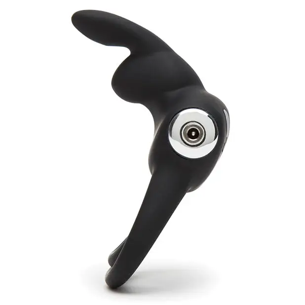 Happy Rabbit Cock Ring - Black - Stimulators