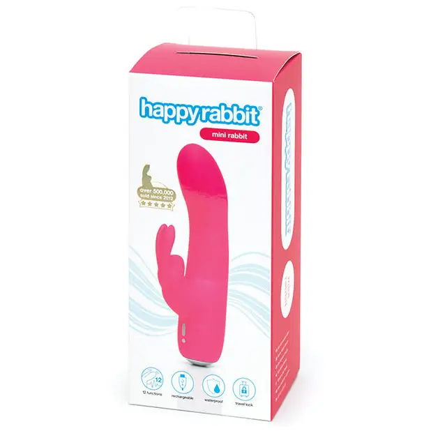 Happy Rabbit Mini Rabbit Rechargeable - Pink - Vibrators