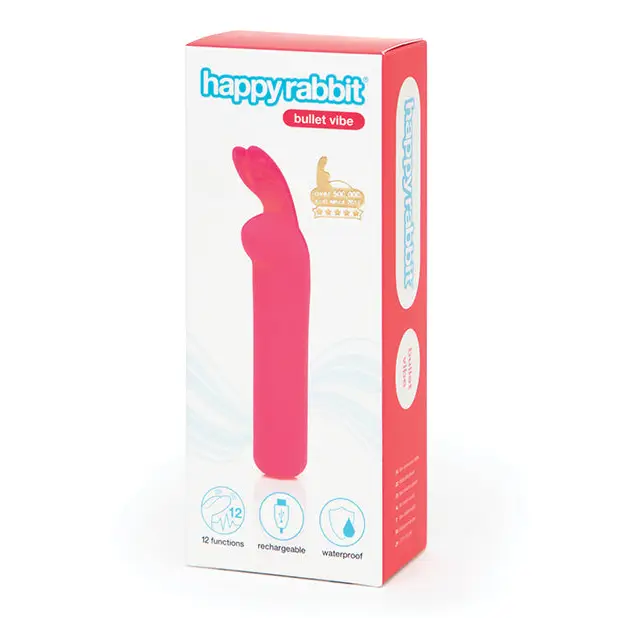 Happy Rabbit Rechargeable Bullet - Pink - Stimulators