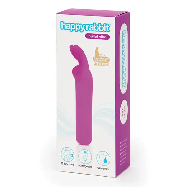 Happy Rabbit Rechargeable Bullet - Purple - Stimulators