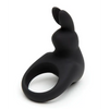 Happy Rabbit Rechargeable Cock Ring - Black - Penis Enhancement