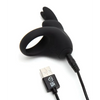 Happy Rabbit Rechargeable Cock Ring - Black - Penis Enhancement