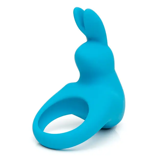 Happy Rabbit Rechargeable Cock Ring - Blue - Penis Enhancement