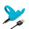 Happy Rabbit Rechargeable Cock Ring - Blue - Penis Enhancement