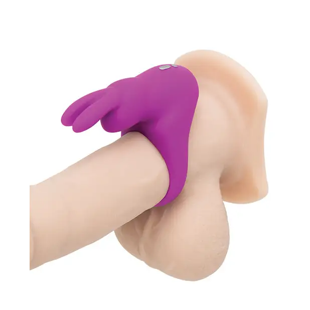 Happy Rabbit Rechargeable Cock Ring - Purple - Penis Enhancement