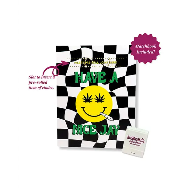Have A Nice Jay Greeting Card w/Matchbook - Bachelorette & Party Supplies