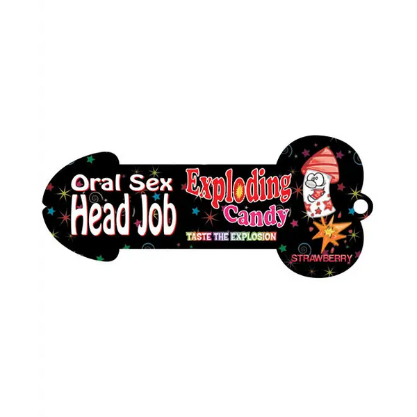 Head Job Oral Sex Candy - Strawberry Red - Sexual Enhancers