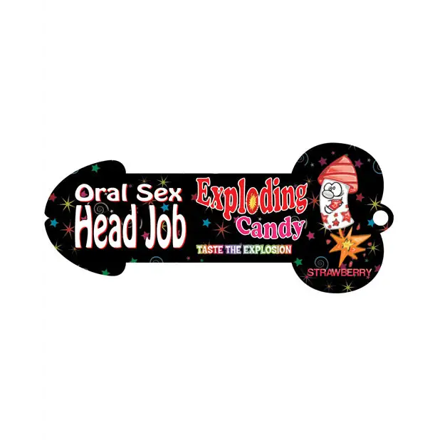 Head Job Oral Sex Candy - Strawberry Red - Sexual Enhancers