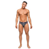 Heather Haze Cutout Jock Grey L/X - Lingerie - Packaged