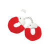 Hello Sexy! Bound By Bliss Fuzzy Wrist Cuffs - Tiger Lily - Bondage Blindfolds & Restraints
