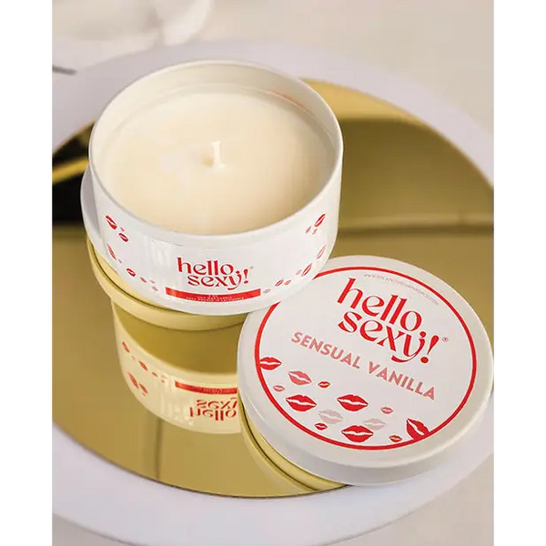 Hello Sexy! Candle - Sensual Vanilla - Setting The Mood