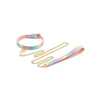 Hello Sexy! Hot Bitch Collar & Leash - Iridescent Rainbow - Bondage Blindfolds & Restraints