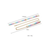 Hello Sexy! Hot Bitch Collar & Leash - Iridescent Rainbow - Bondage Blindfolds & Restraints
