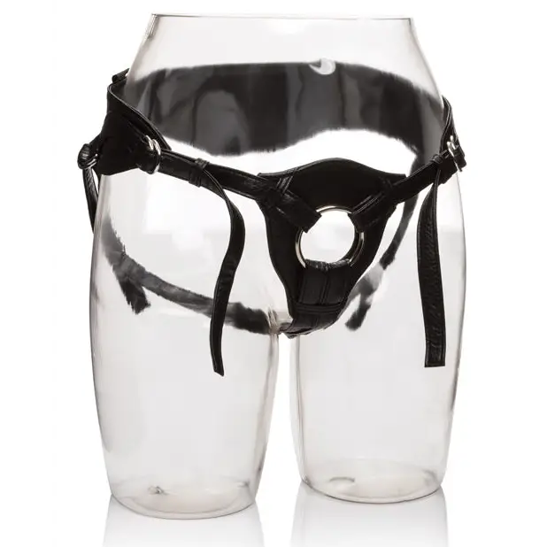 Her Royal Harness The Queen - Black - Strap Ons
