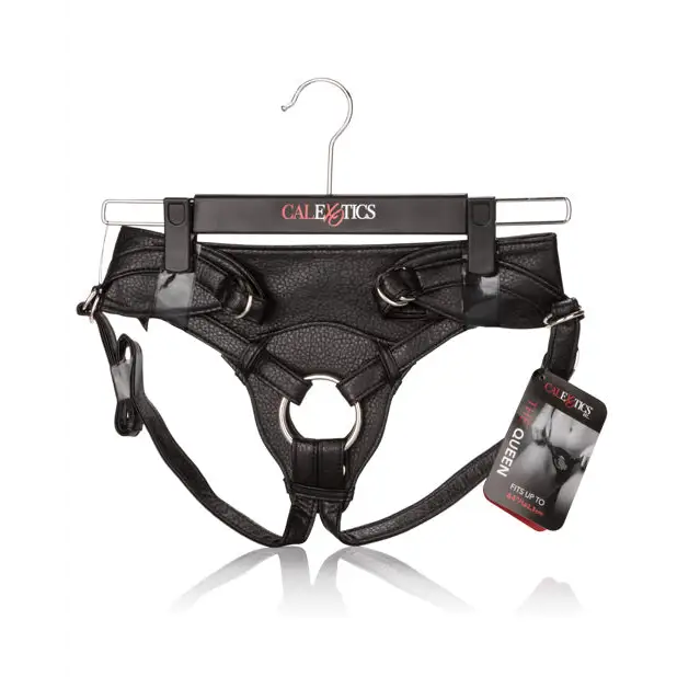 Her Royal Harness The Queen - Black - Strap Ons