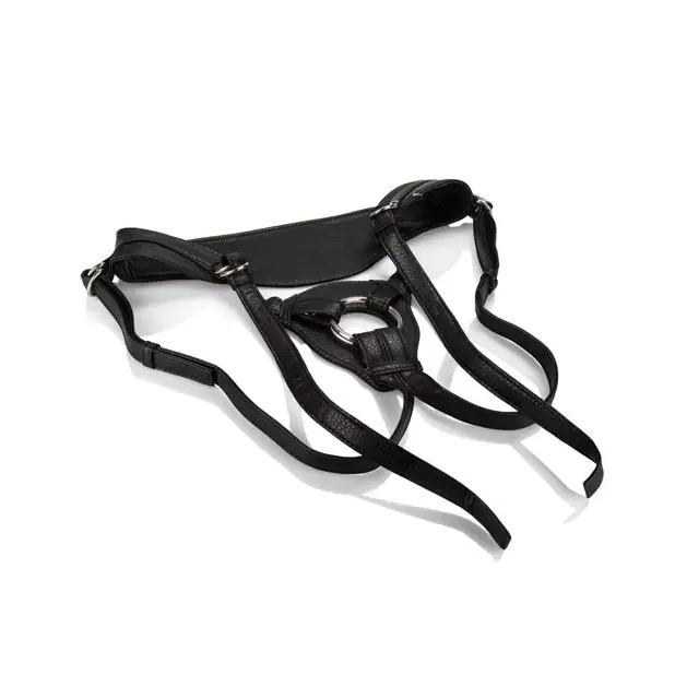 Her Royal Harness The Queen - Black - Strap Ons