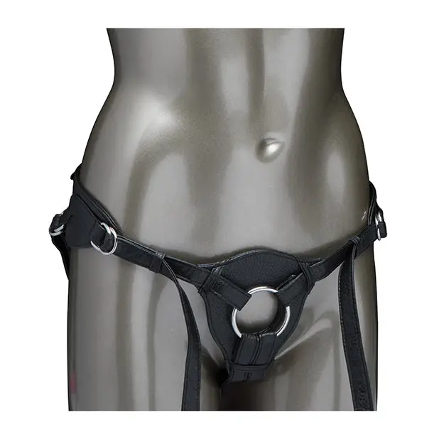 Her Royal Harness The Queen - Black - Strap Ons