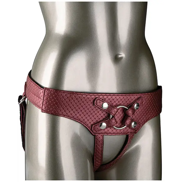Her Royal Harness The Regal Empress - Red - Strap Ons