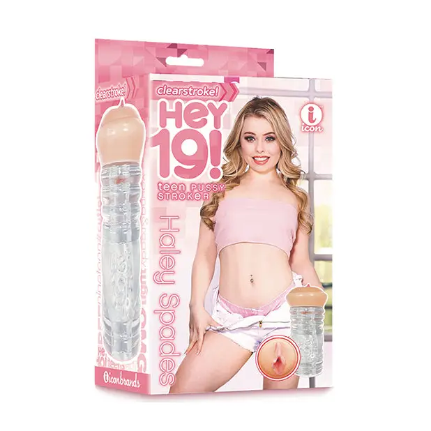 Hey 19! ClearStroke - Haley Spades - Dolls & Masturbators