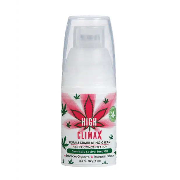 High Climax Female Stimulant w/Hemp Seed Oil -.5 oz - Sexual Enhancers
