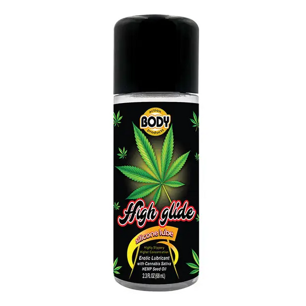 High Glide Erotic Lubricant - 2.3 oz Bottle - Lubricants