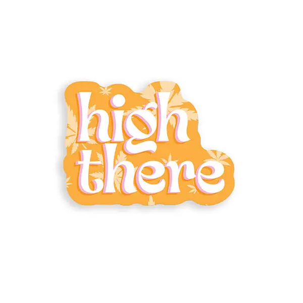 High There 420 Sticker - Pack of 3 - Novelties