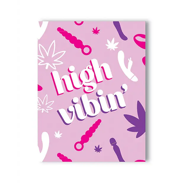 High Vibin’ 420 Greeting Card - Bachelorette & Party Supplies