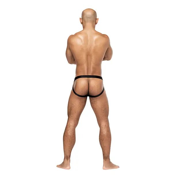Hocus Pocus Stretch Poly Spandex Uplift Jock Purple L/XL - Lingerie - Packaged