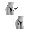 Hookup Panties Crotchless Love Garter Black S-L - Stimulators