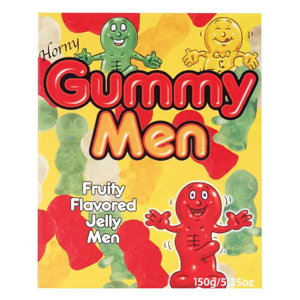 Horny Gummy Men Candy - Bachelorette & Party Supplies