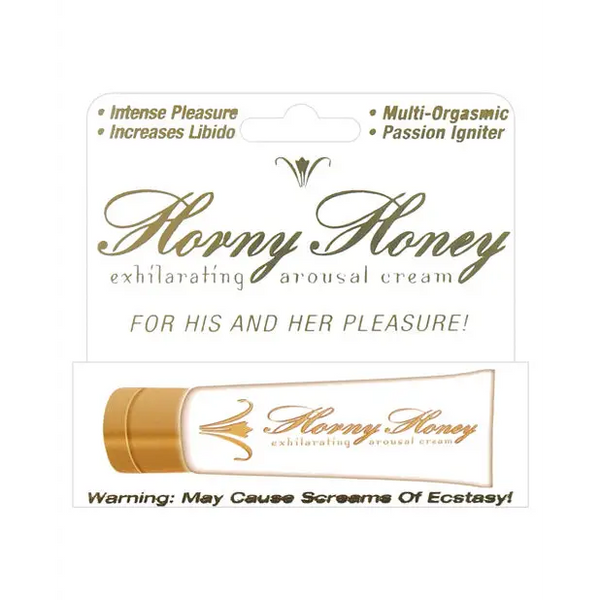 Horny Honey Stimulating Arousal Cream - 1 oz - Sexual Enhancers