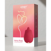 Horny Rose Solo Vibrating Clit Licking Stimulator - Red - Stimulators