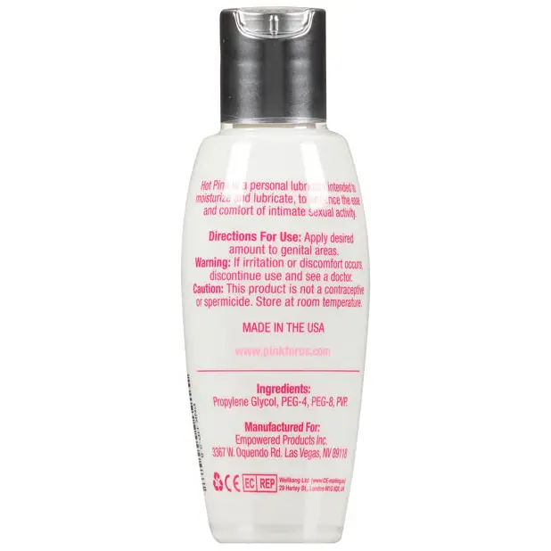 Hot Pink Lube - 2.8 oz Bottle - Lubricants